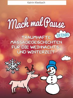 cover image of Traumhafte Massagegeschichten für die Weihnachts und Winterzeit